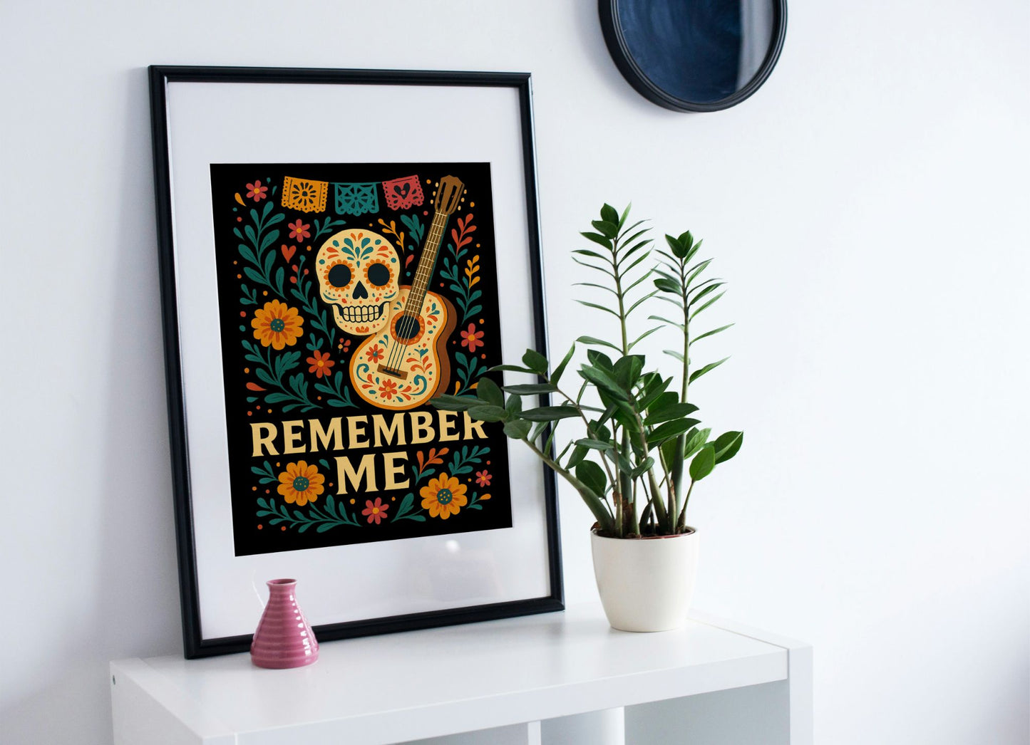 Remember Me Print – Coco Inspired Día de los Muertos Wall Art for Disney Pixar Fans