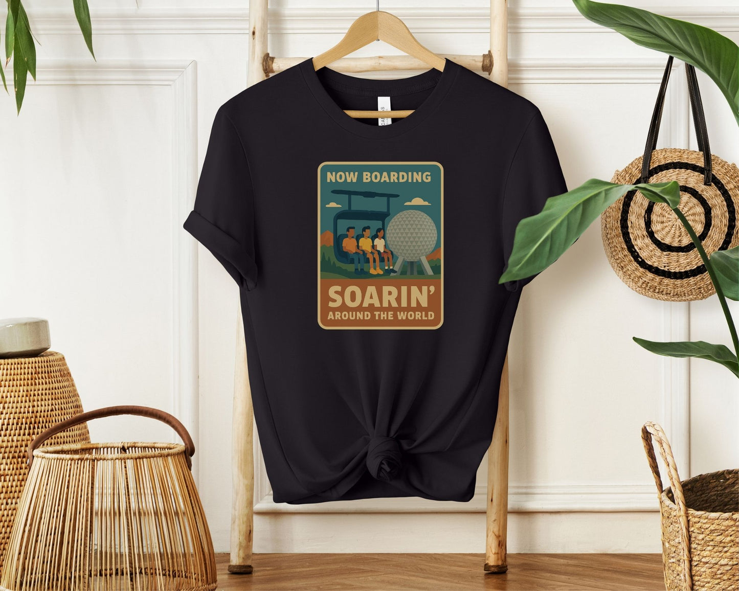 Soarin' Around the World T-Shirt – Epcot Inspired Tee for Disney Park Fans