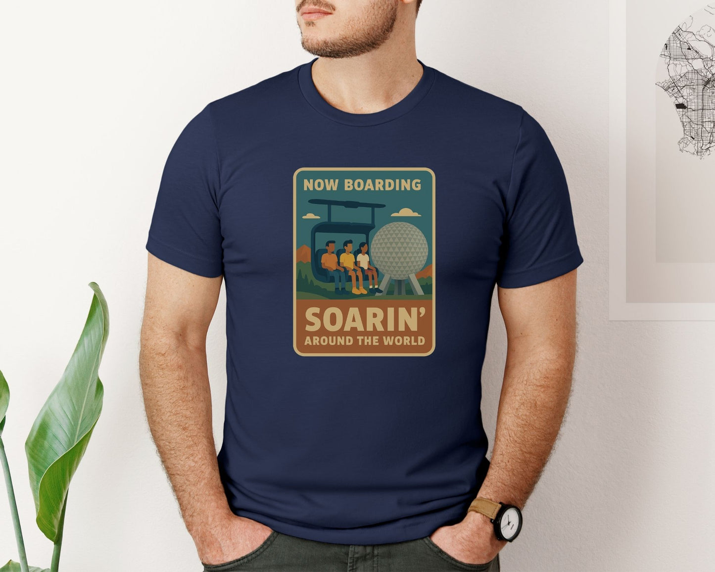 Soarin' Around the World T-Shirt – Epcot Inspired Tee for Disney Park Fans