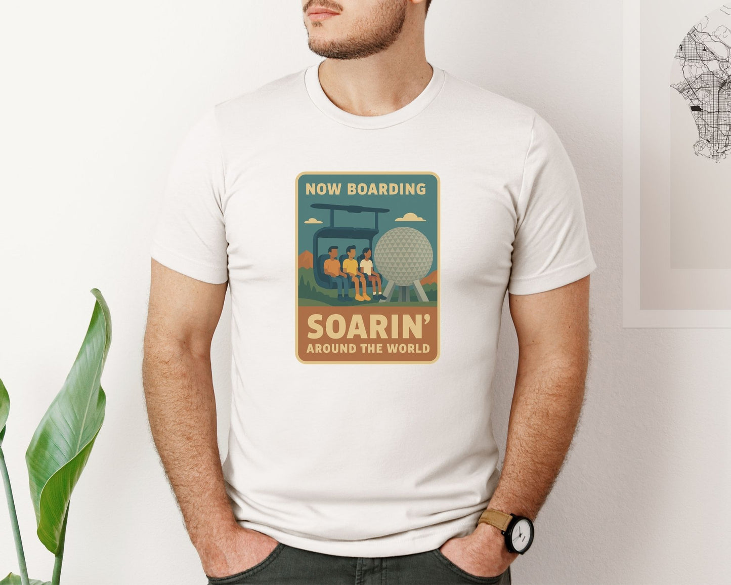 Soarin' Around the World T-Shirt – Epcot Inspired Tee for Disney Park Fans