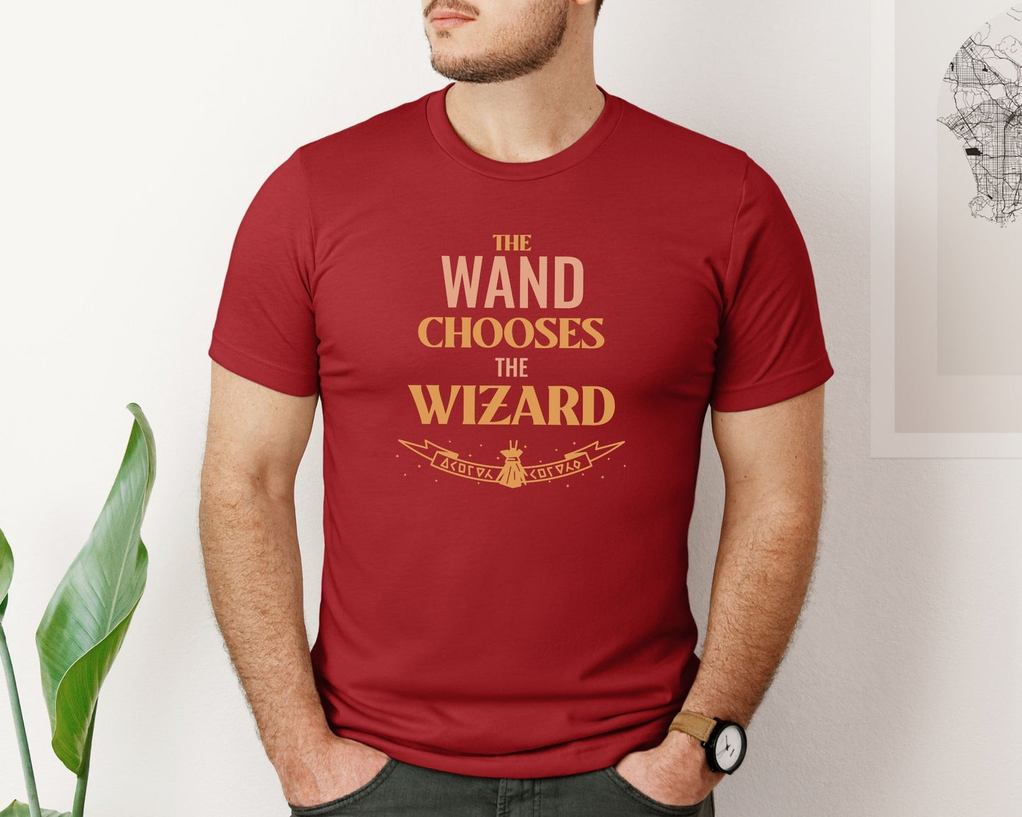 The Wand Chooses the Wizard T-Shirt – Harry Potter Inspired Tee for Witches & Wizards