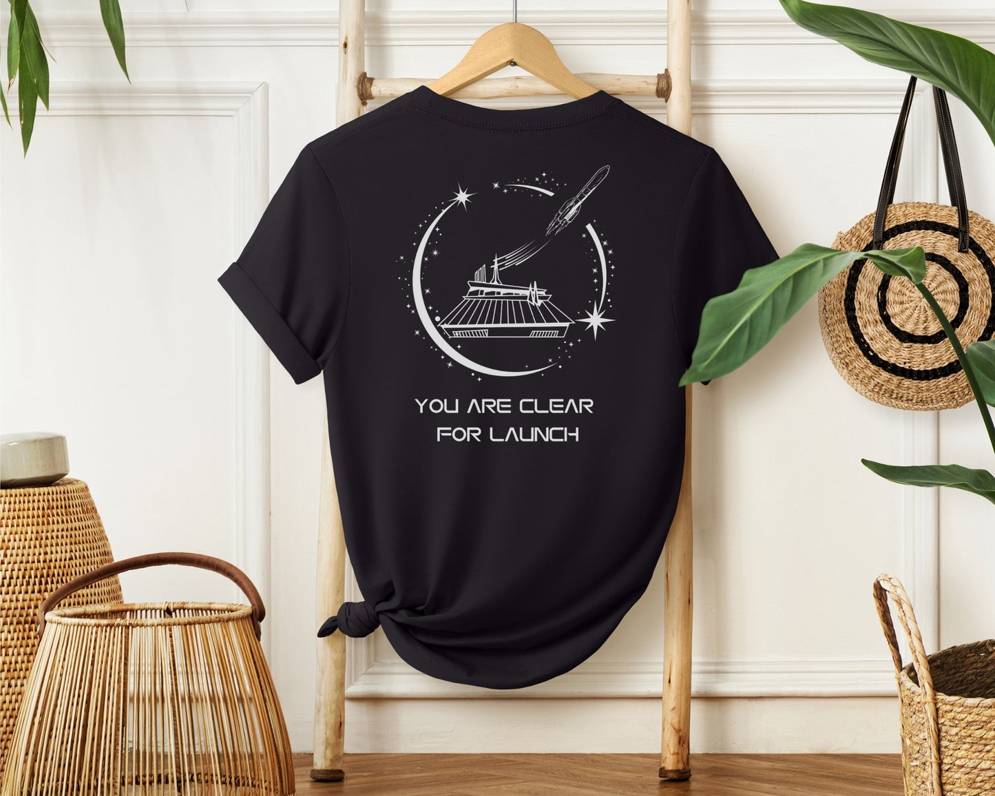 Space Mountain T-Shirt – Disney Parks Inspired Tee for Tomorrowland Fans