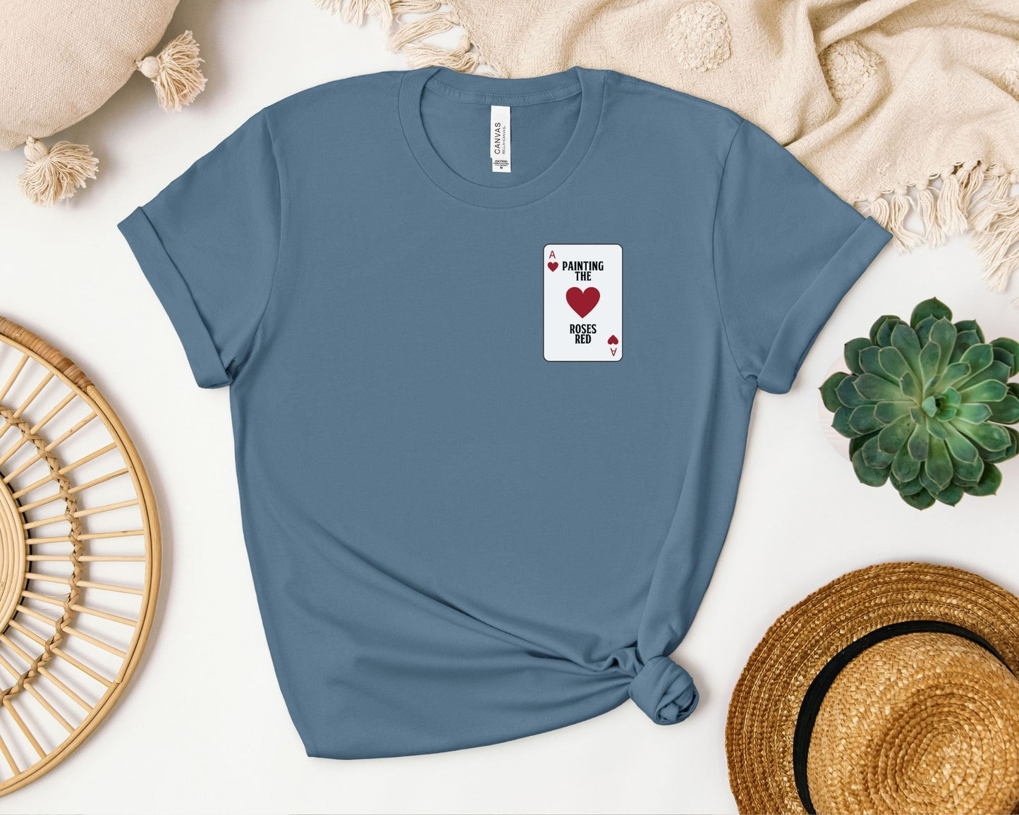 Queen of Hearts T-Shirt – Alice in Wonderland Inspired Tee for Disney Fans