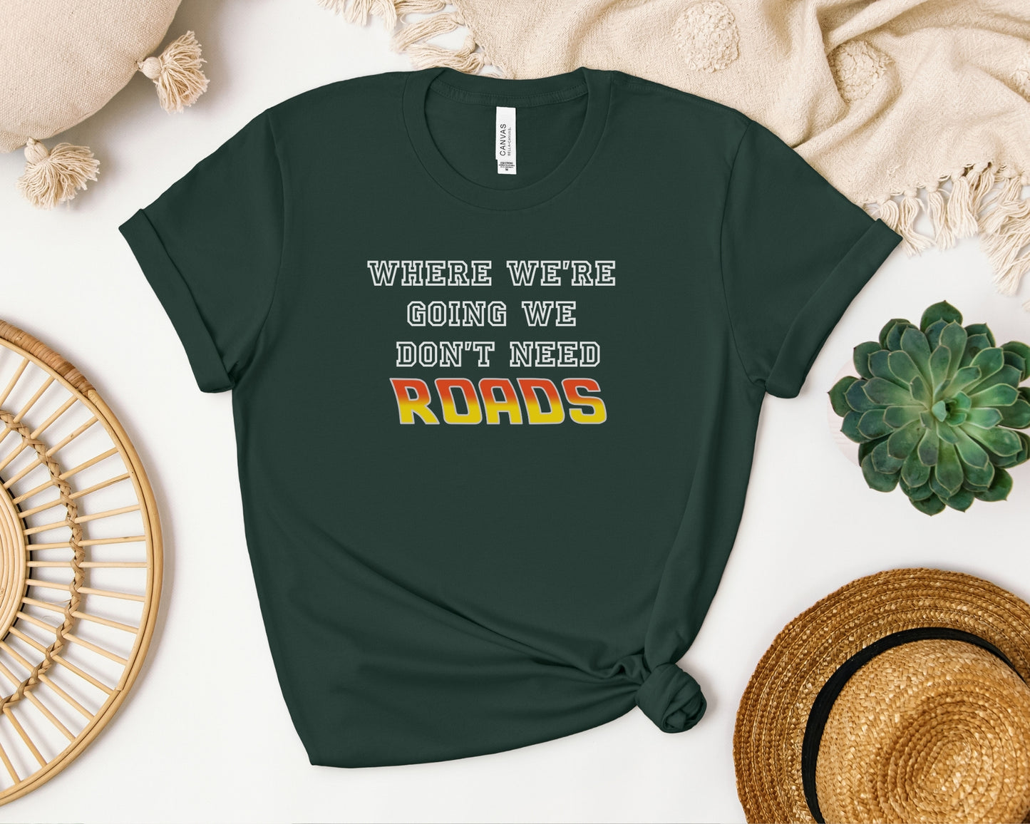 Back to the Future Inspired T-Shirt – Retro Sci-Fi Tee for 80s Movie Fans