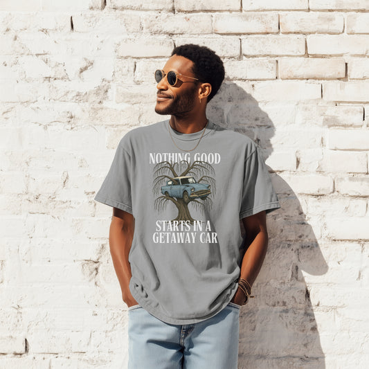 Flying Car Inspired T Shirt Wizard Adventure Graphic Tee Fantasy Book Lover Shirt Magical School Inspired Clothing