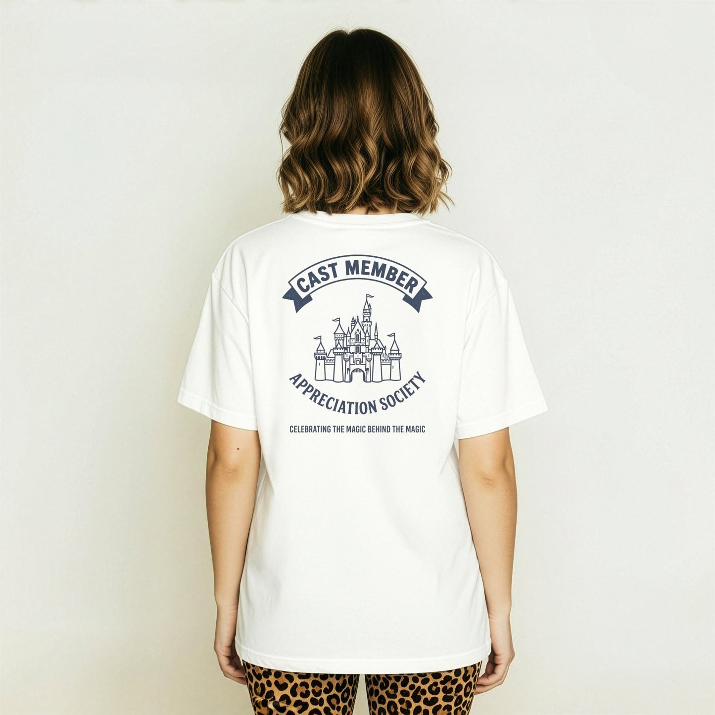 Cast Member Appreciation Society T Shirt Theme Park Inspired Graphic Tee Disney Inspired Fan Apparel Park Lover Gift