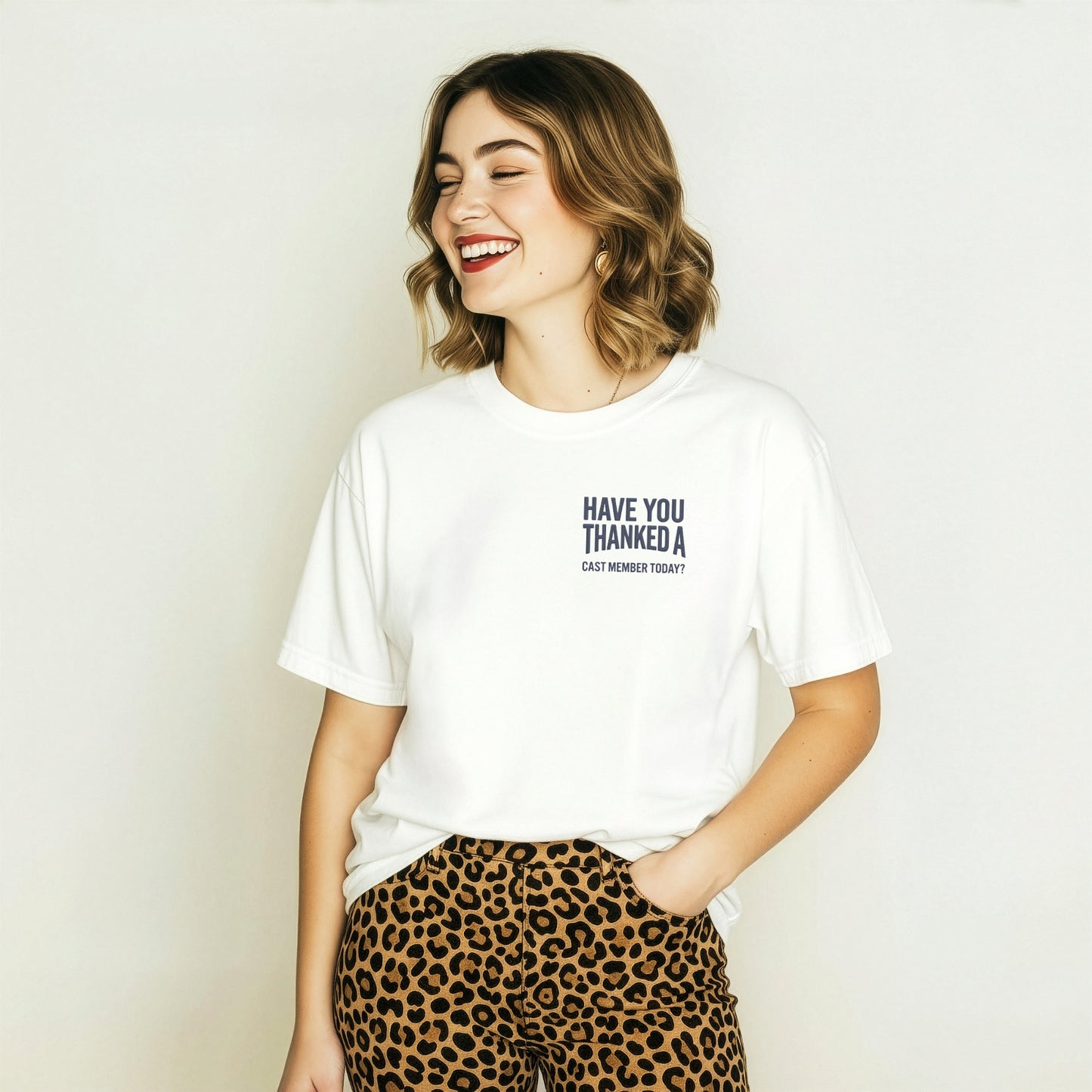 Cast Member Appreciation Society T Shirt Theme Park Inspired Graphic Tee Disney Inspired Fan Apparel Park Lover Gift