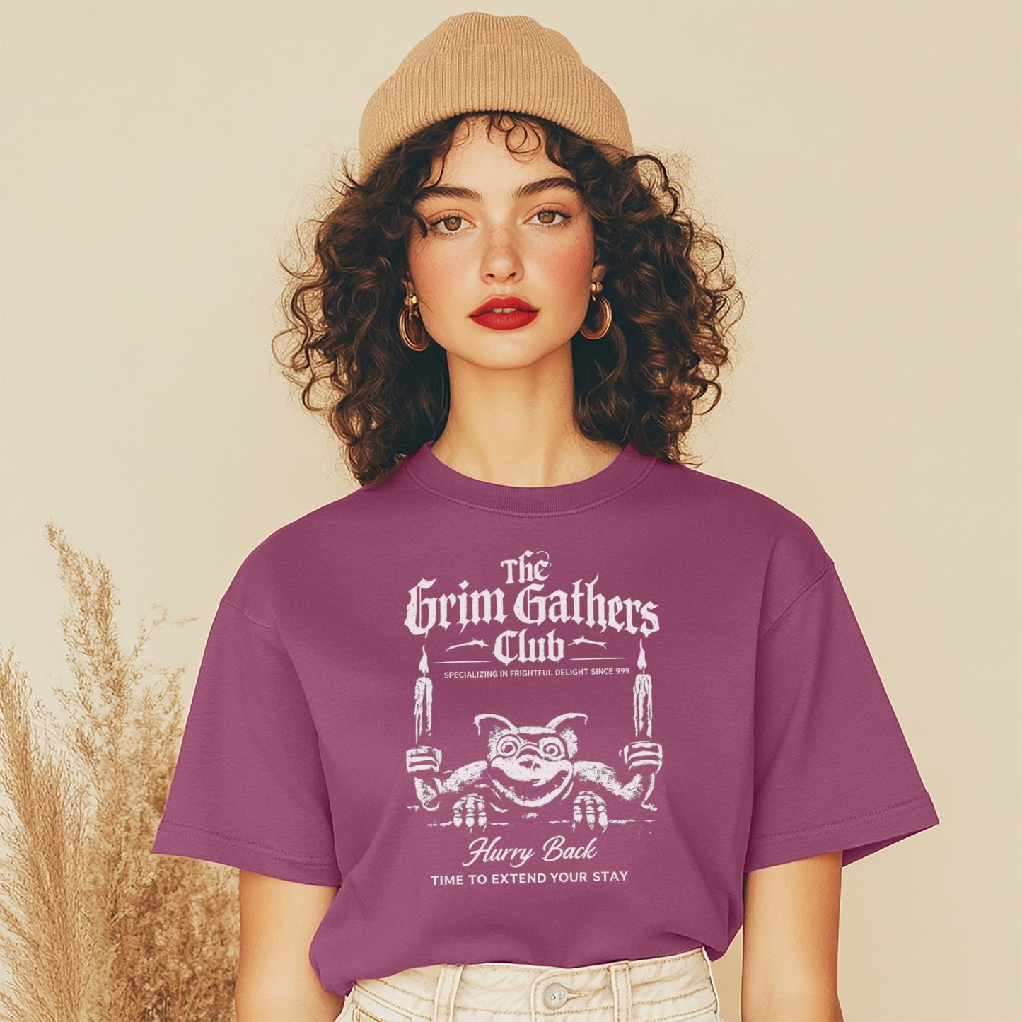 Grim Gathers Club T Shirt Haunted Mansion Inspired Graphic Tee Spooky Theme Park Shirt Halloween Apparel