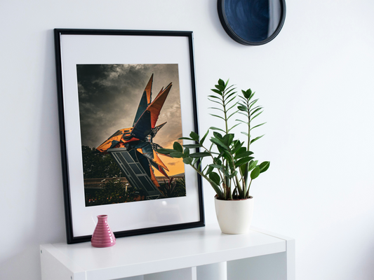 Guardians of the Galaxy Spaceship Print – EPCOT Inspired Wall Art for Marvel Fans