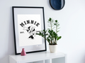 Minnie Mouse Est. 1928 Print – Vintage Disney Wall Art for Classic Cartoon Fans