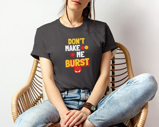 Anger Management T-Shirt – Inside Out Inspired Tee for Pixar Fans