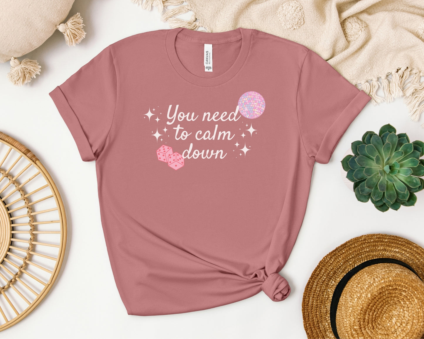 You Need to Calm Down - Tee for Swifties & Pop Music Fans