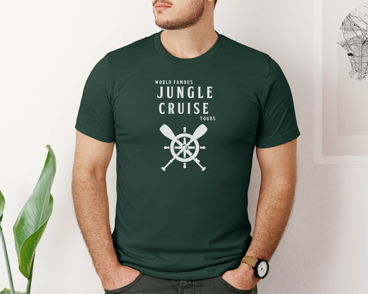 Jungle Cruise Inspired T-Shirt – Disney Skipper Pun Tee for Theme Park Fans