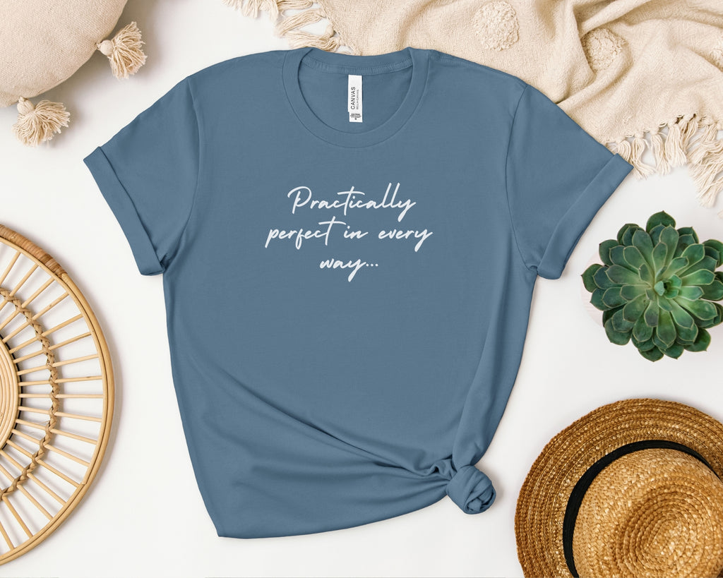 Practically Perfect T-Shirt | Mary Poppins Inspired Tee for Disney Fans