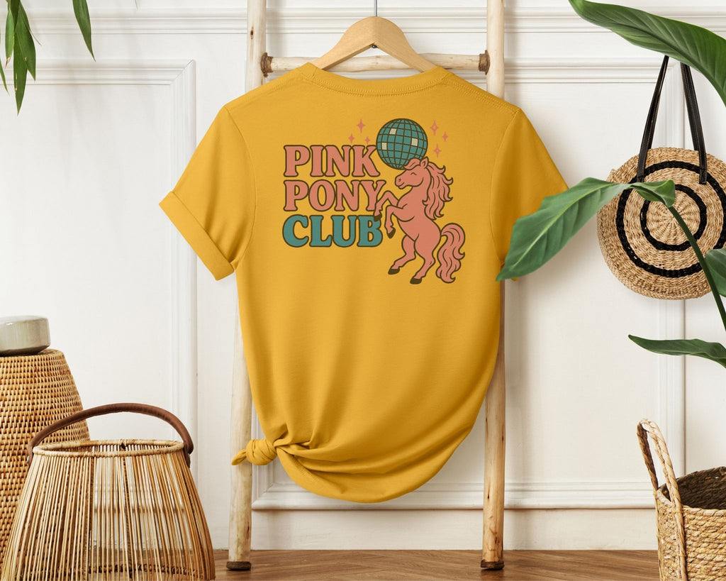 Pink Pony Club T-Shirt | Tee for Pop Music Fans