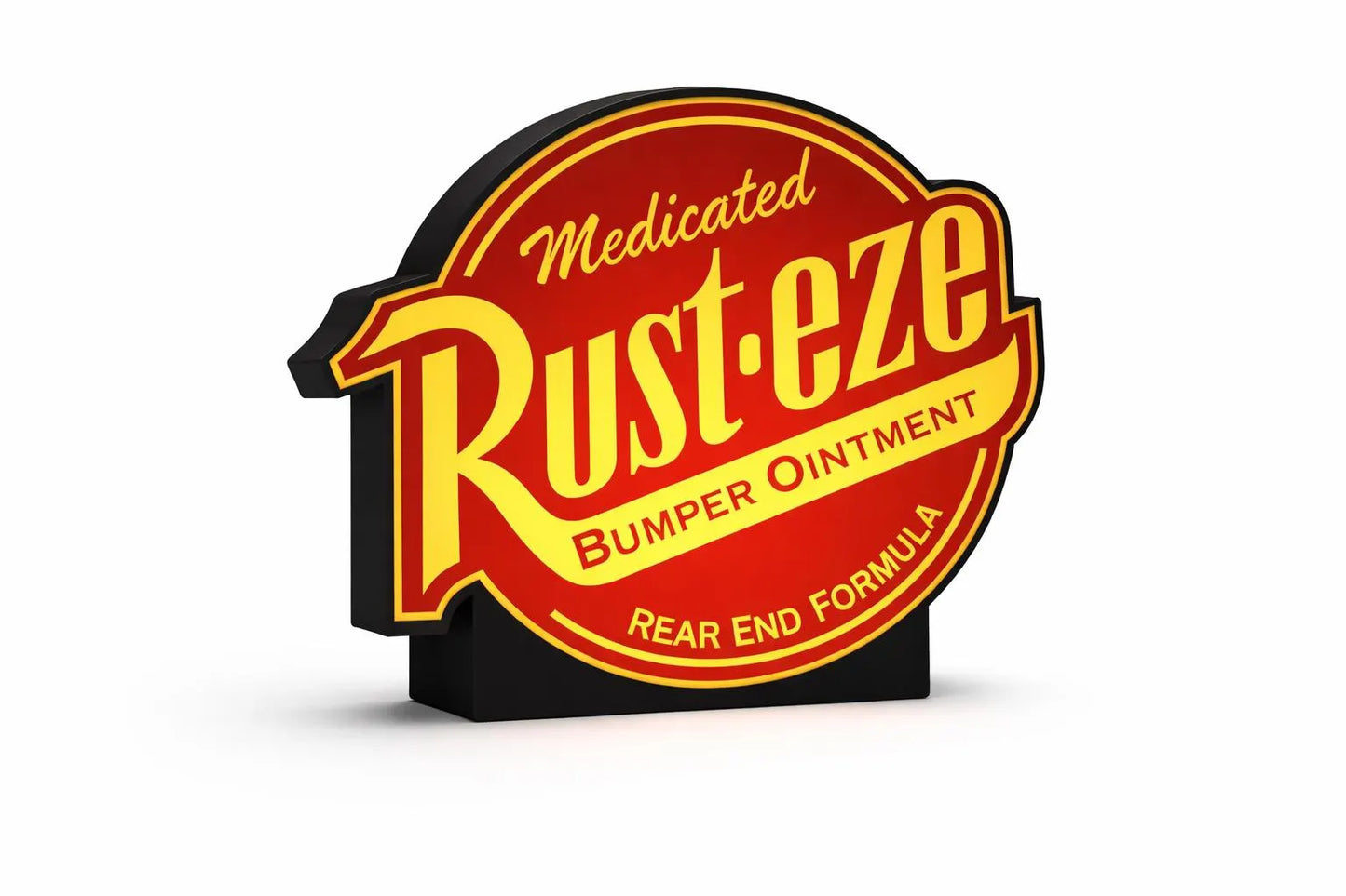 Cars Inspired Rusteze Light Box Pixar Style LED Night Light USB Powered Dimmable Lamp Movie Room Decor